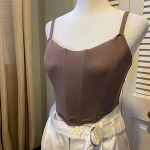 SKIMS Brown Camisole Top